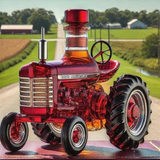100 LET FARMALL Whiskey Láhev