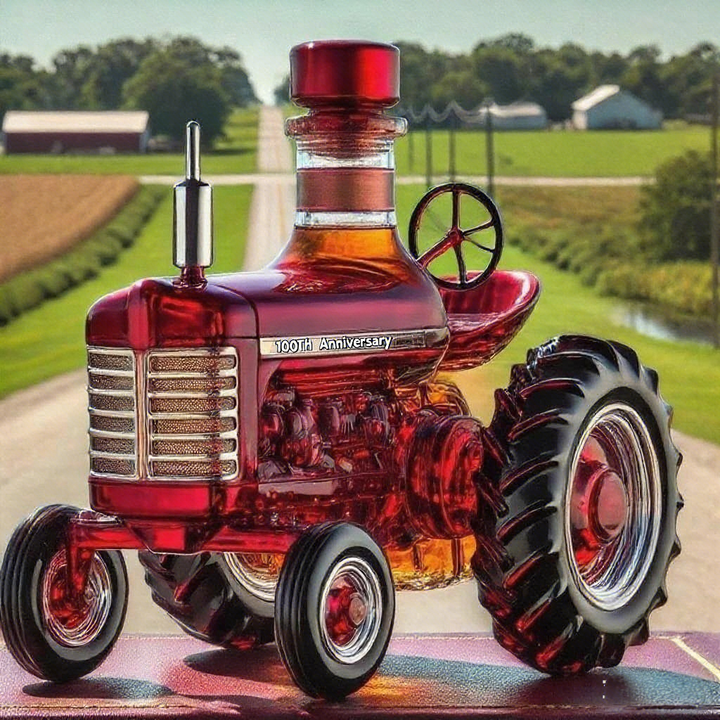 100 LET FARMALL Whiskey Láhev