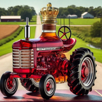 100 LET FARMALL Whiskey Láhev