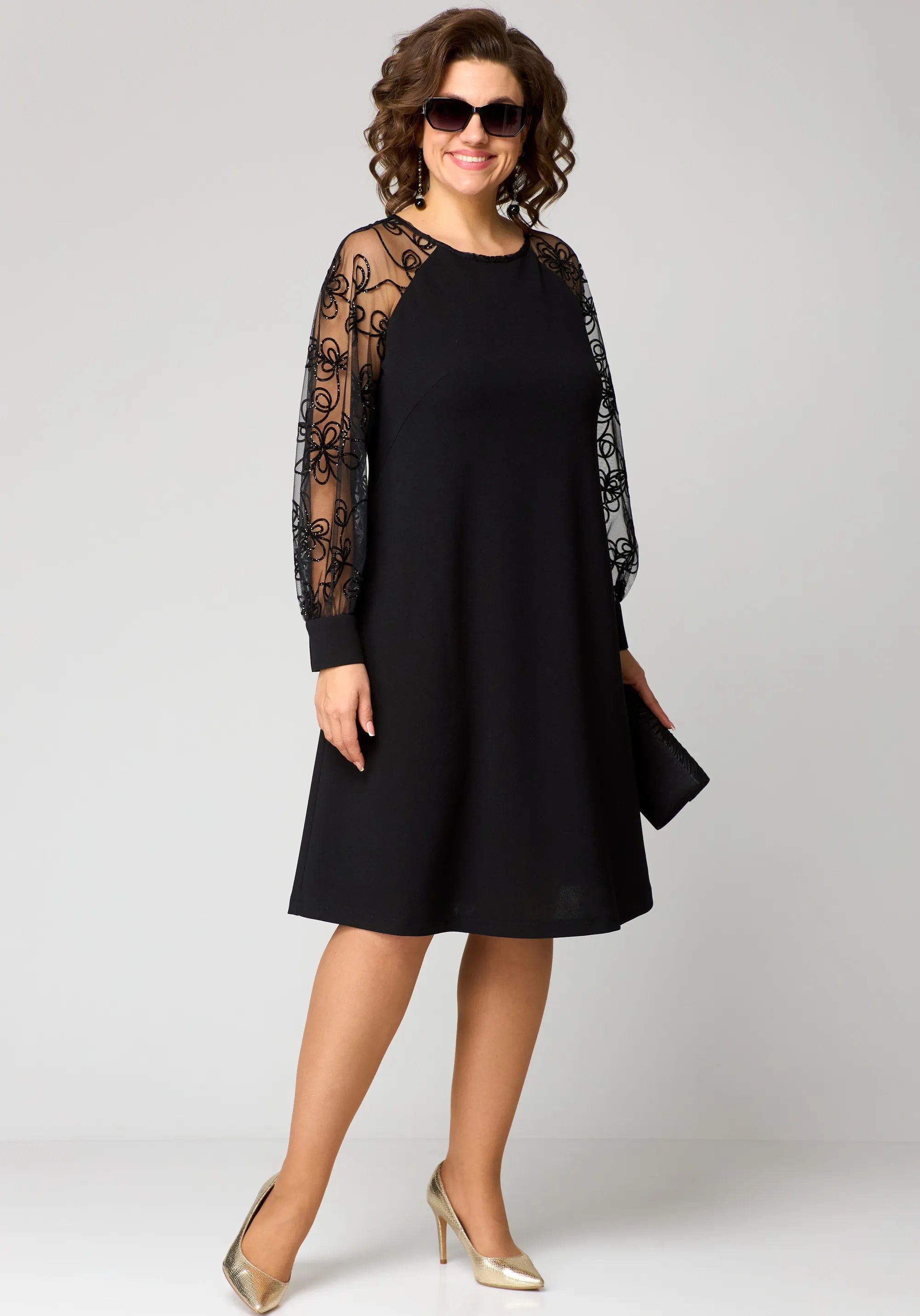 Adèle | Elegantní Midi Šaty