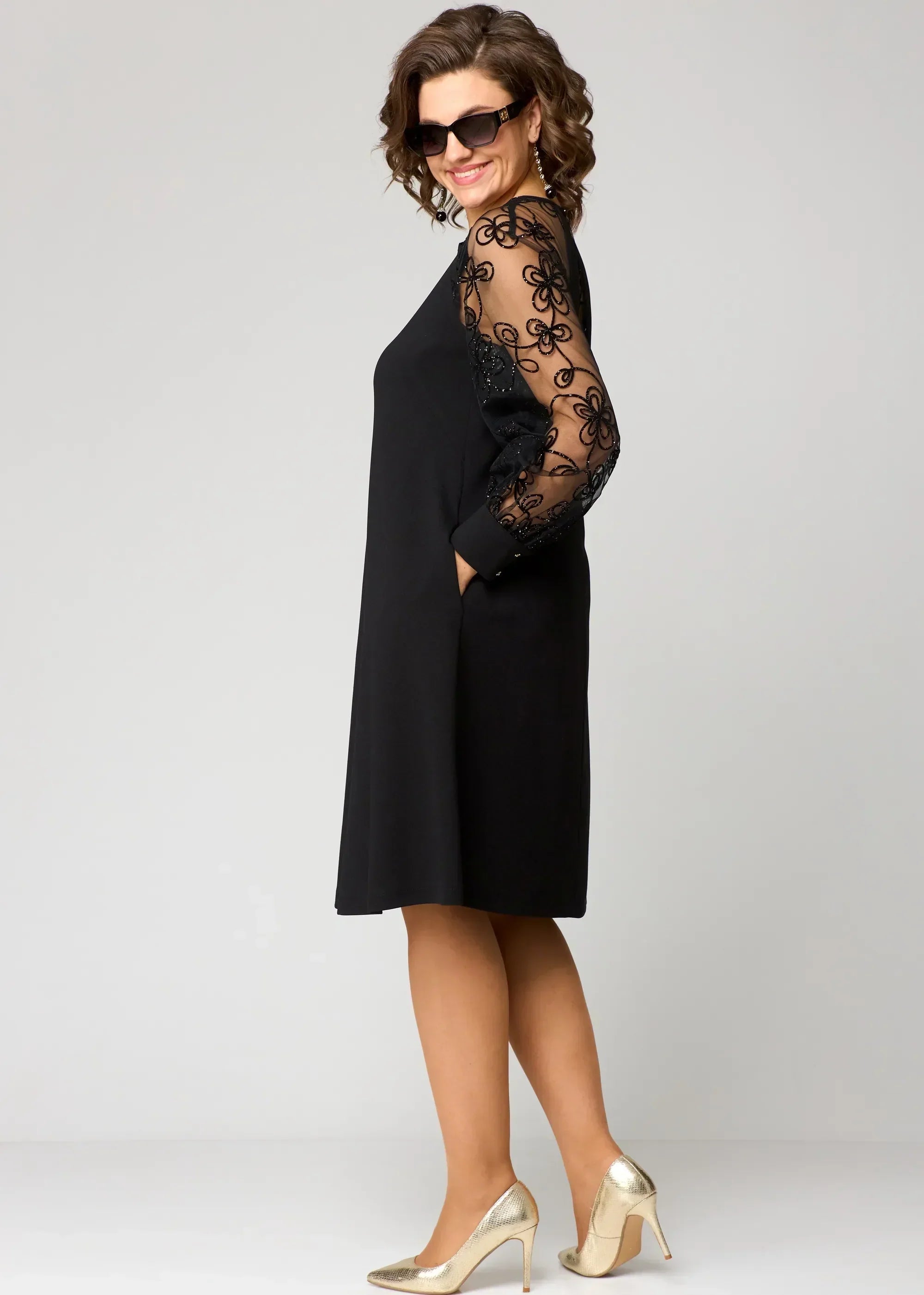 Adèle | Elegantní Midi Šaty