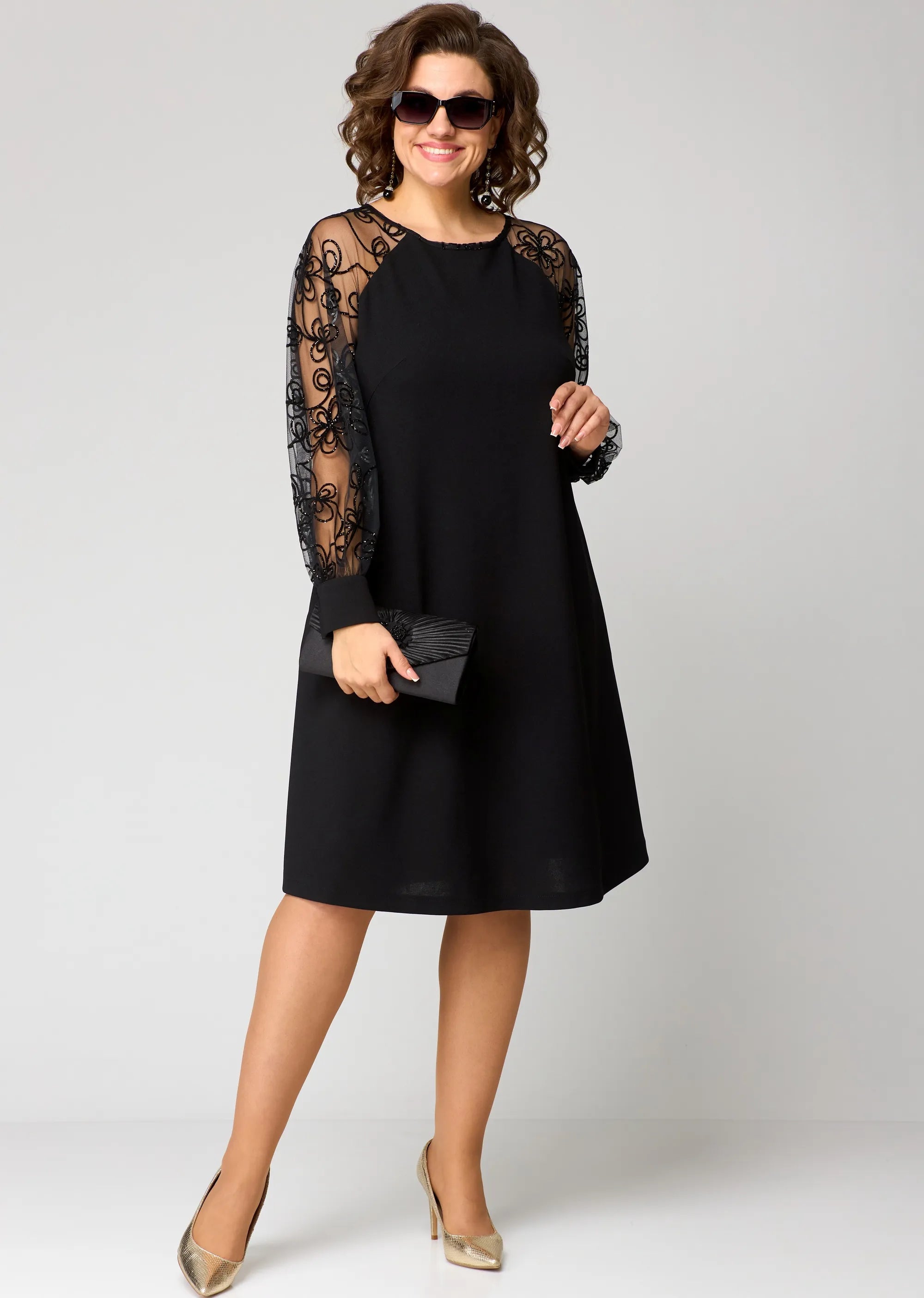 Adèle | Elegantní Midi Šaty