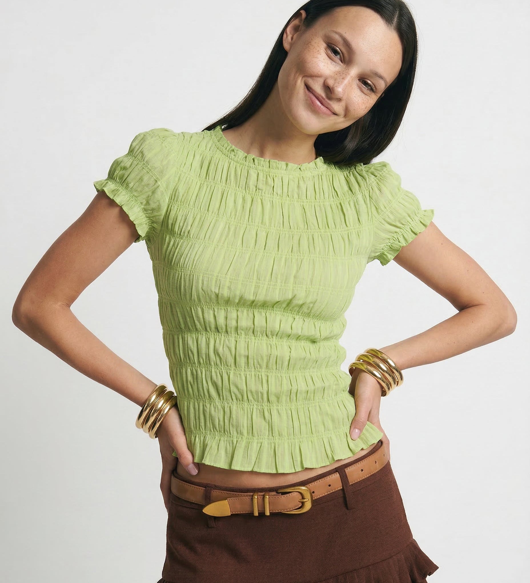 Chloe Cilvaney Ruffle Top