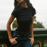 Chloe Cilvaney Ruffle Top