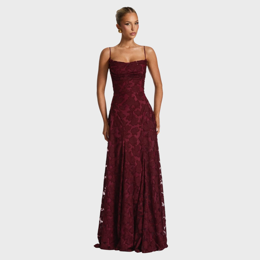 Clara - Elegantní Maxi Šaty