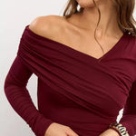 Clara Monroe Top na jedno rameno