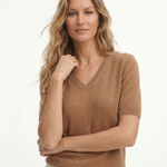 Elysian V-Neck Pletený Top