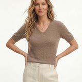 Elysian V-Neck Pletený Top