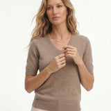 Elysian V-Neck Pletený Top