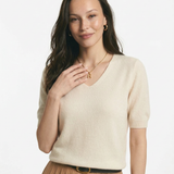 Elysian V-Neck Pletený Top