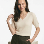 Elysian V-Neck Pletený Top