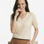 Elysian V-Neck Pletený Top