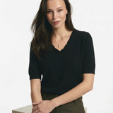 Elysian V-Neck Pletený Top