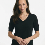 Elysian V-Neck Pletený Top