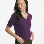 Elysian V-Neck Pletený Top