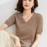 Elysian V-Neck Pletený Top