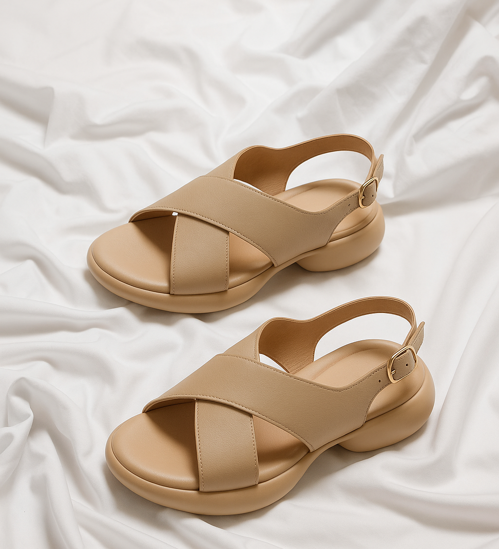 Emery Soft Crossband Slides