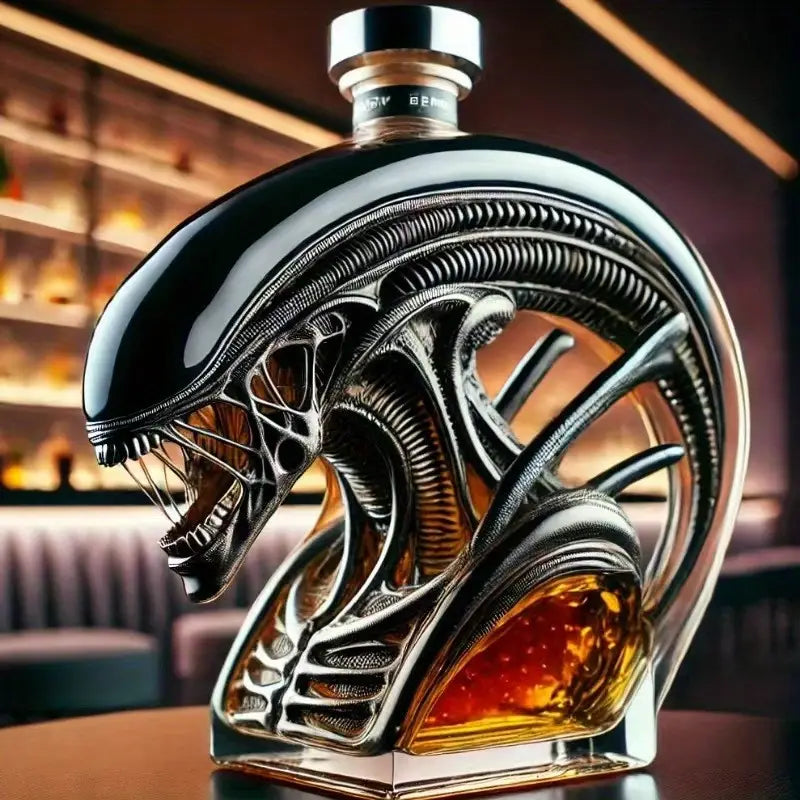Extraterestriální karafa na whisky