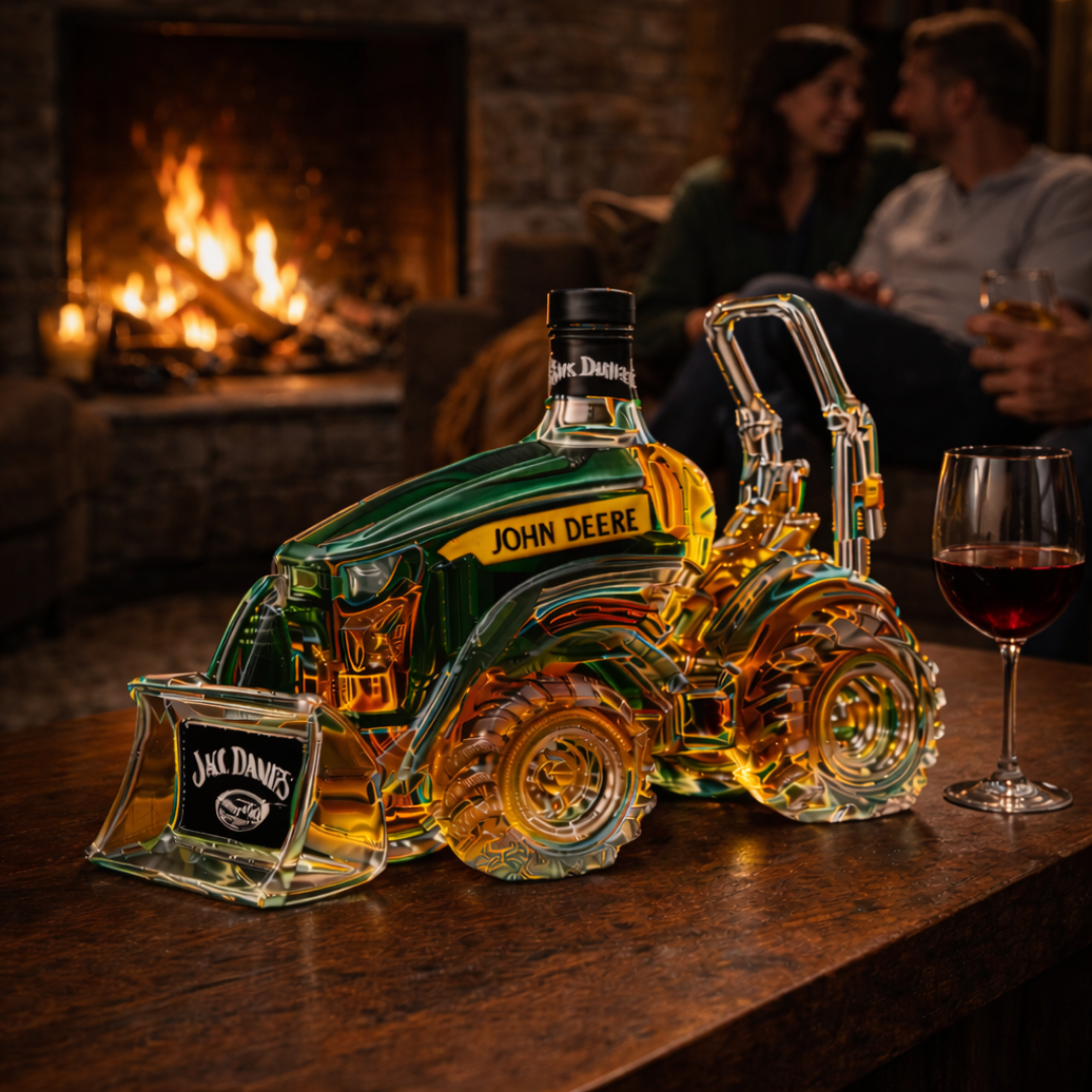 Jack Daniel's Whiskey Láhev - Traktorová Edice