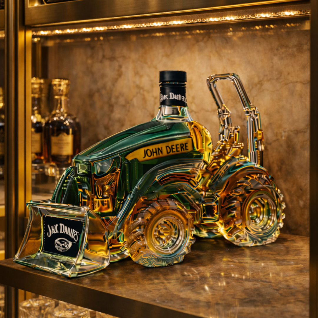 Jack Daniel's Whiskey Láhev - Traktorová Edice