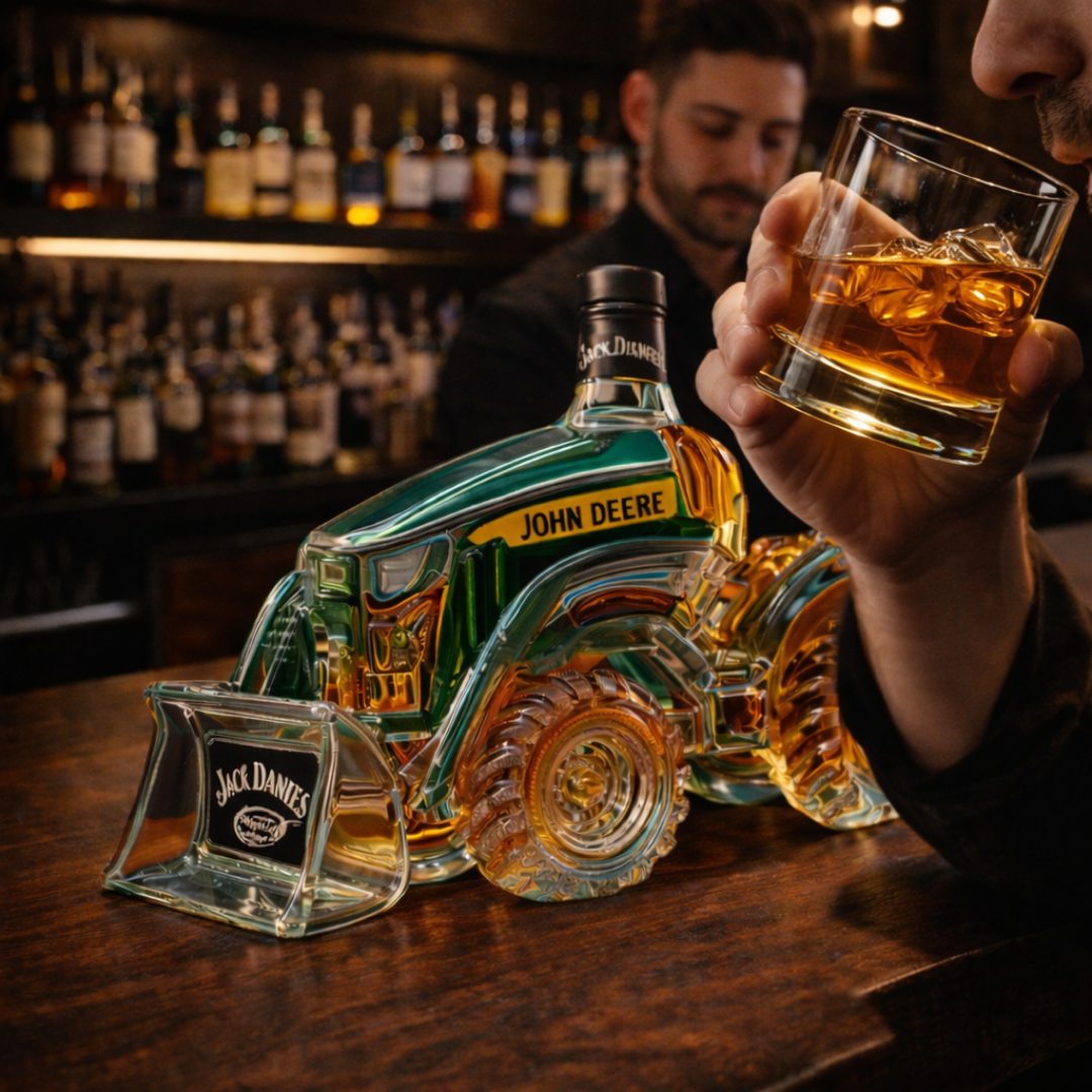 Jack Daniel's Whiskey Láhev - Traktorová Edice