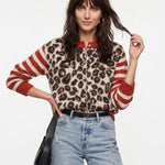 Kardigan Chloé s leopardím potiskem