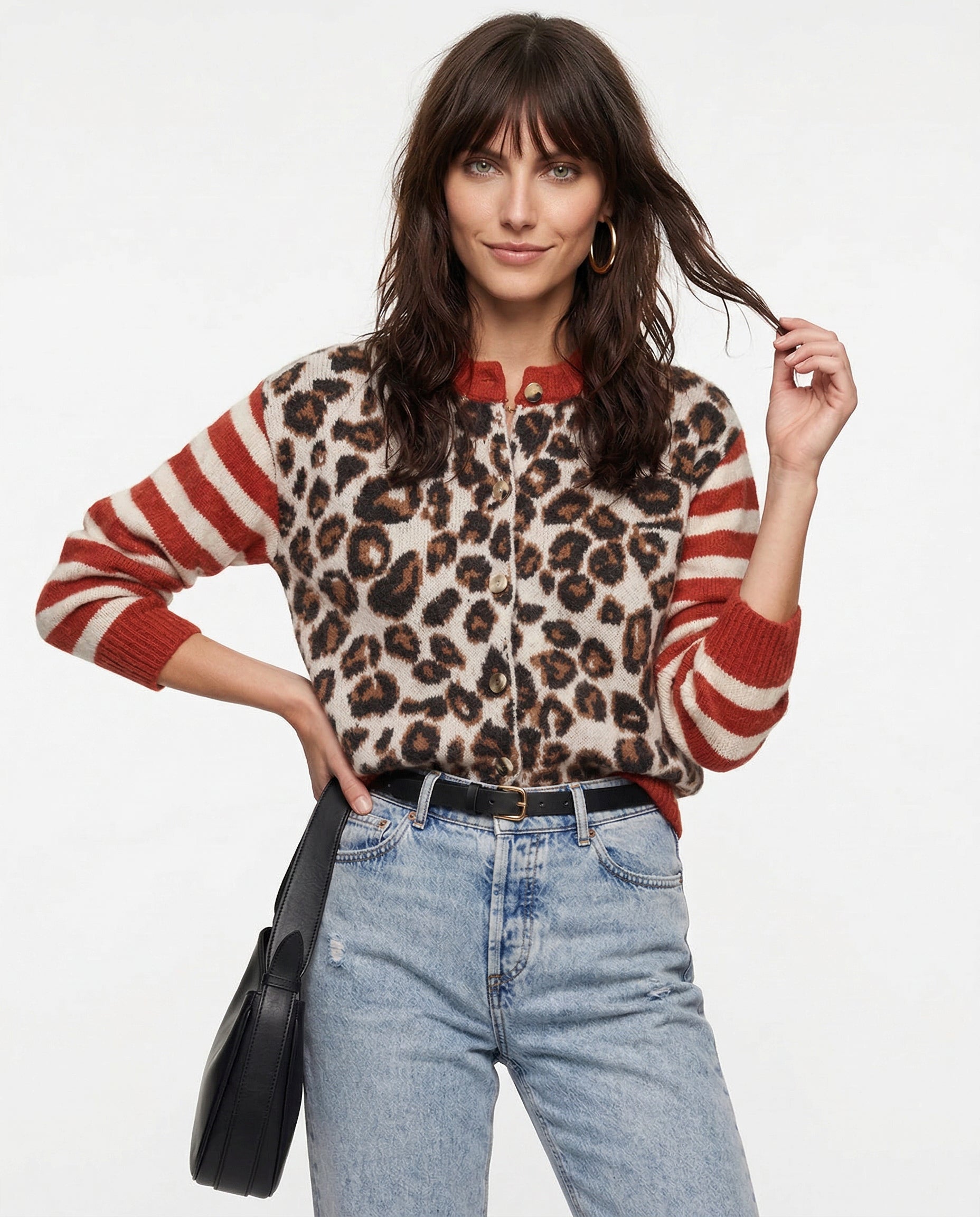 Kardigan Chloé s leopardím potiskem