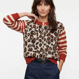 Kardigan Chloé s leopardím potiskem