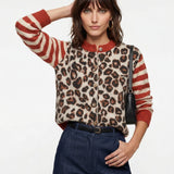 Kardigan Chloé s leopardím potiskem