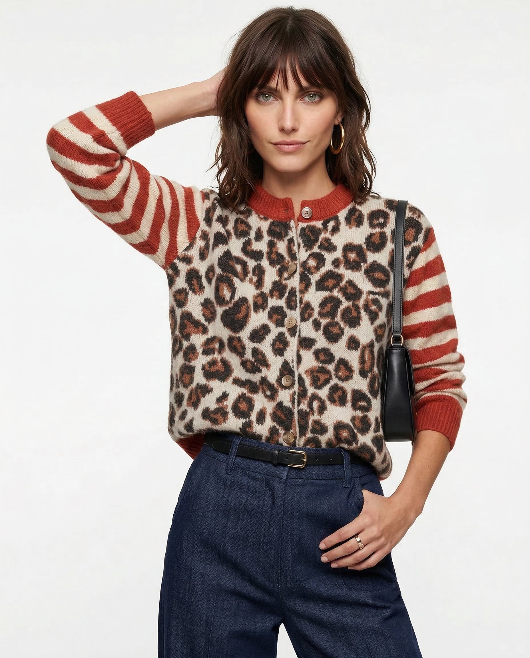 Kardigan Chloé s leopardím potiskem