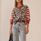 Kardigan Chloé s leopardím potiskem