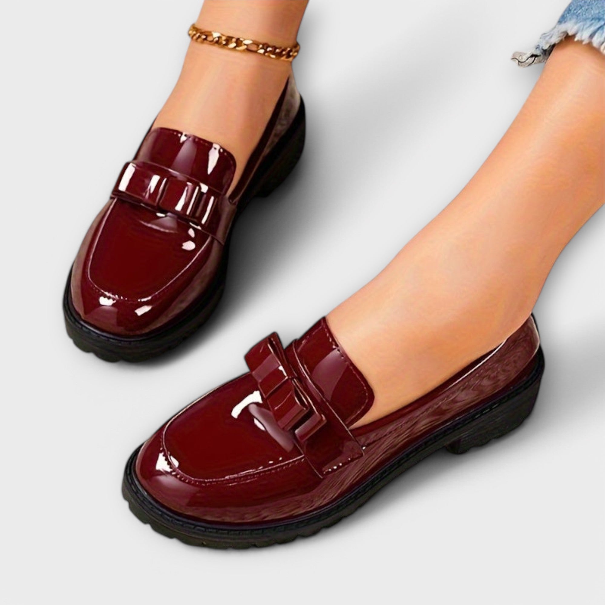 Karolína Elegante Mokasíny S Mašlí Premium