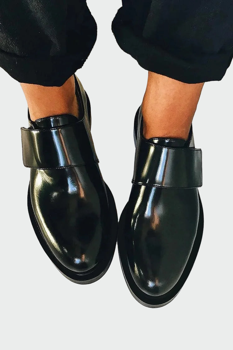 Kristýna Elegantní Mokasíny s Minimalistickou Přezkou