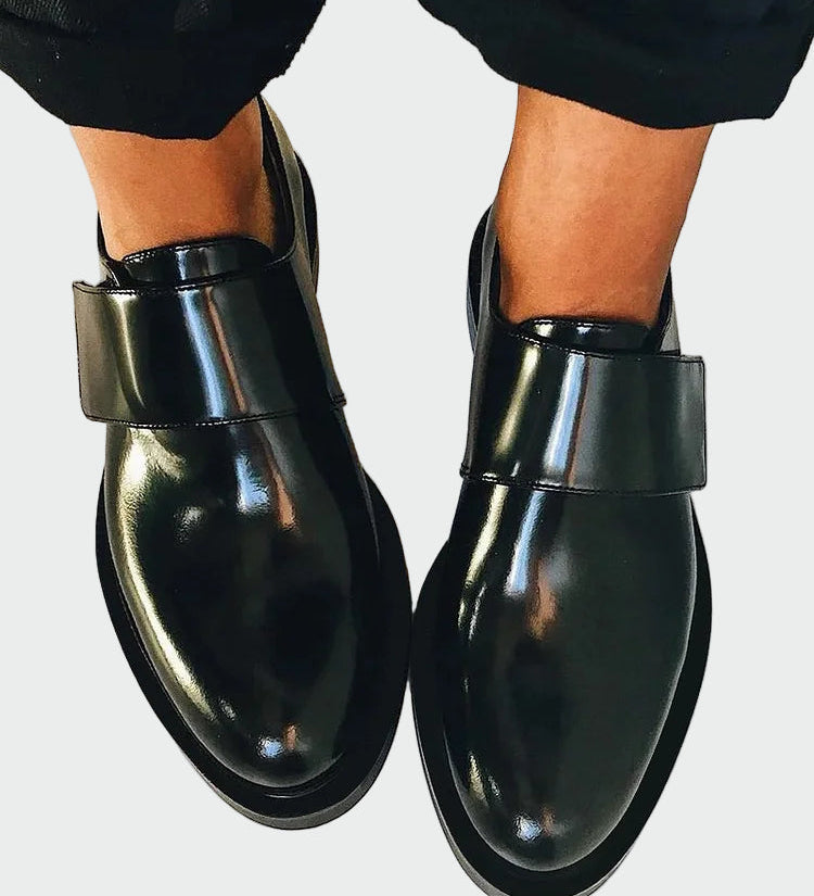 Kristýna Elegantní Mokasíny s Minimalistickou Přezkou