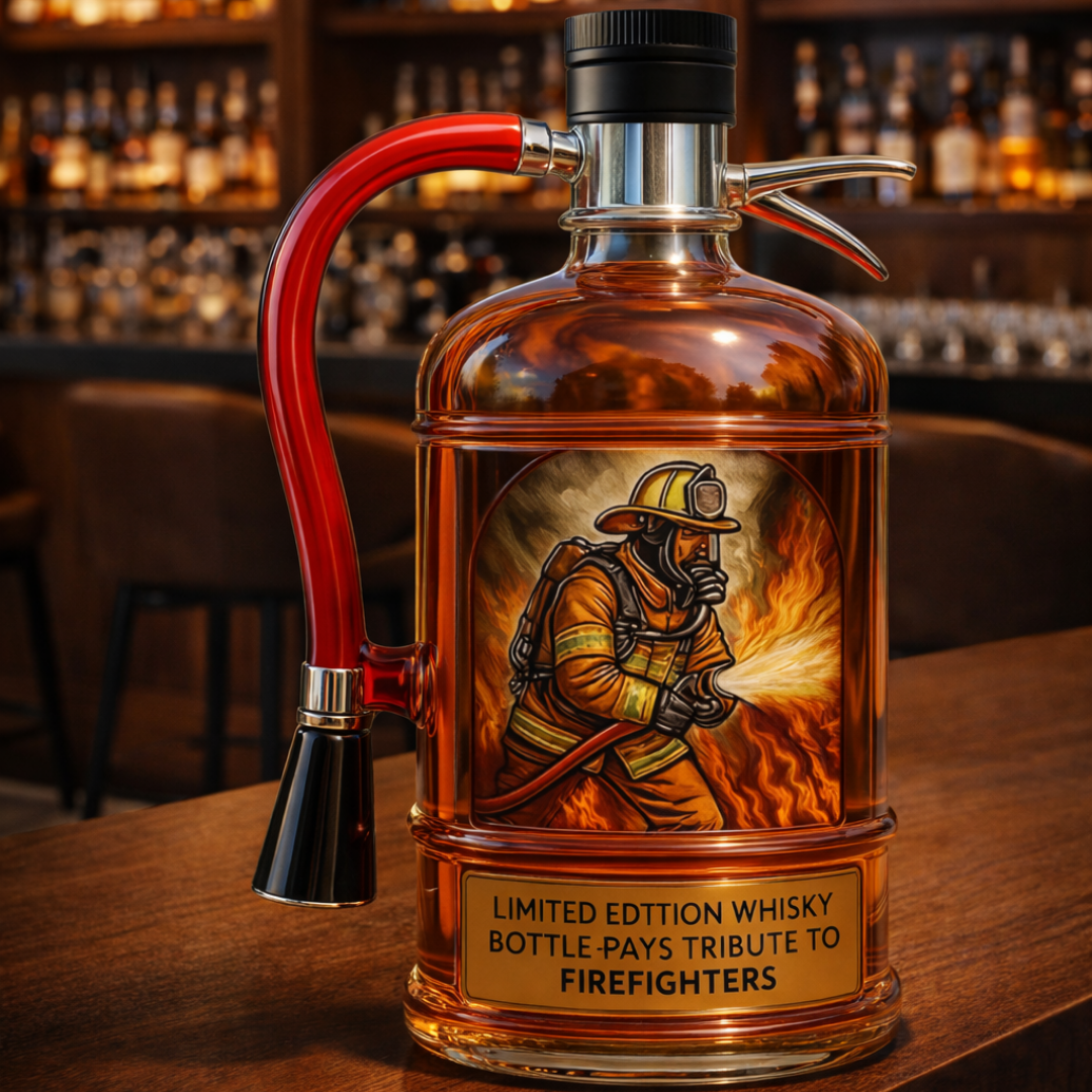 Lahev Whiskey - Edice Hasičského Přístroje