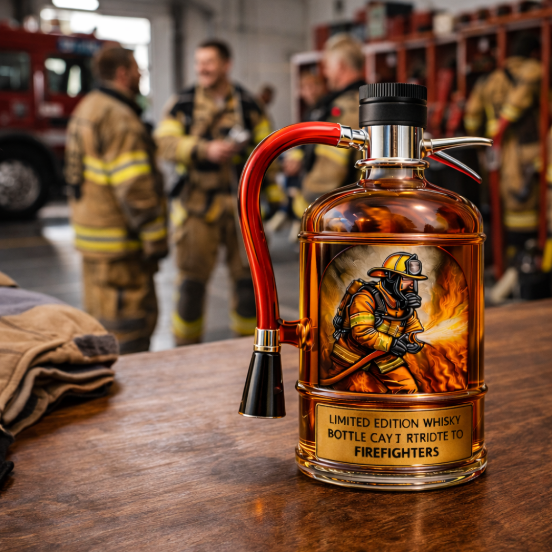 Lahev Whiskey - Edice Hasičského Přístroje