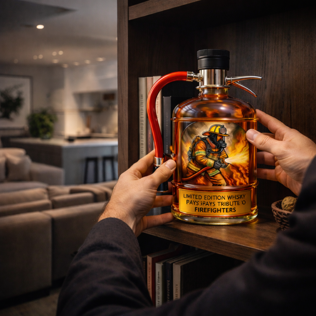 Lahev Whiskey - Edice Hasičského Přístroje