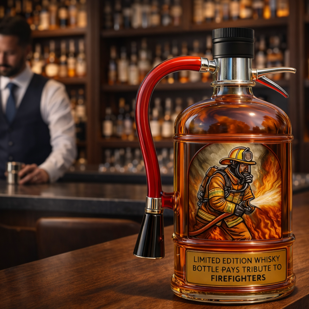 Lahev Whiskey - Edice Hasičského Přístroje