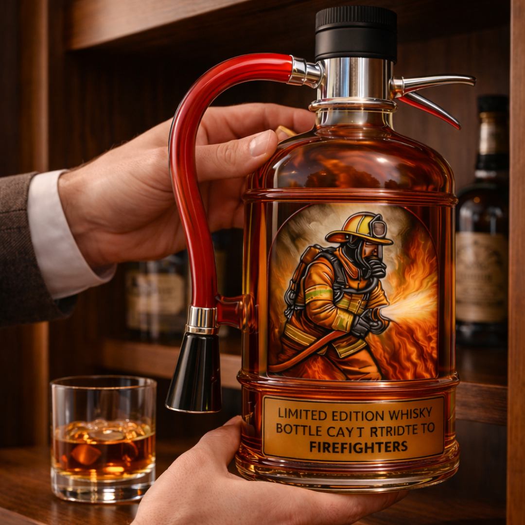 Lahev Whiskey - Edice Hasičského Přístroje