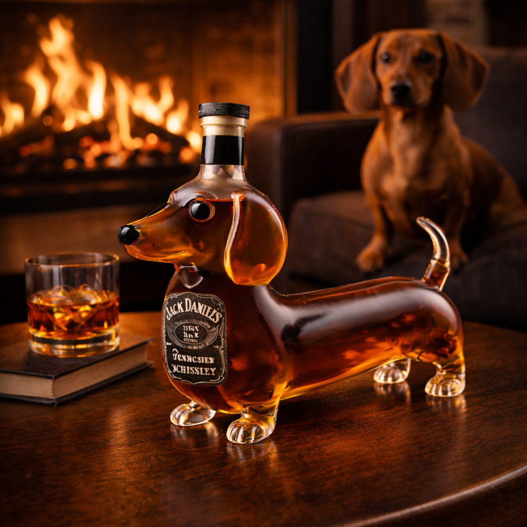 Láhev whiskey Jack Daniel's - Edice Dachshund