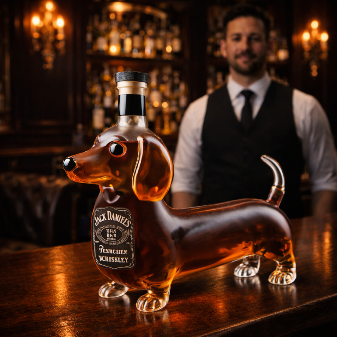Láhev whiskey Jack Daniel's - Edice Dachshund