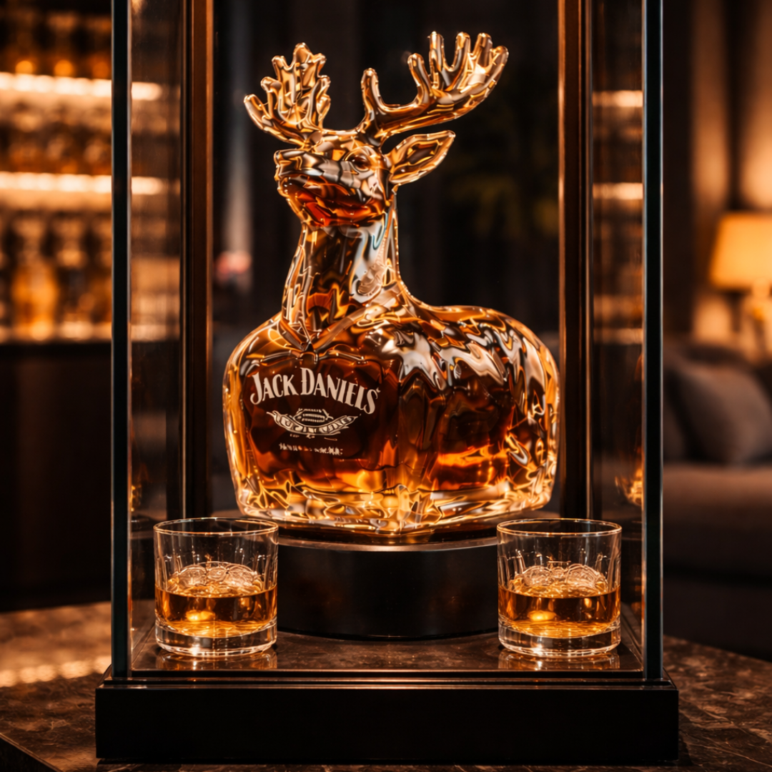 Lahev whiskey Jack Daniel's - Edice Sněhulák