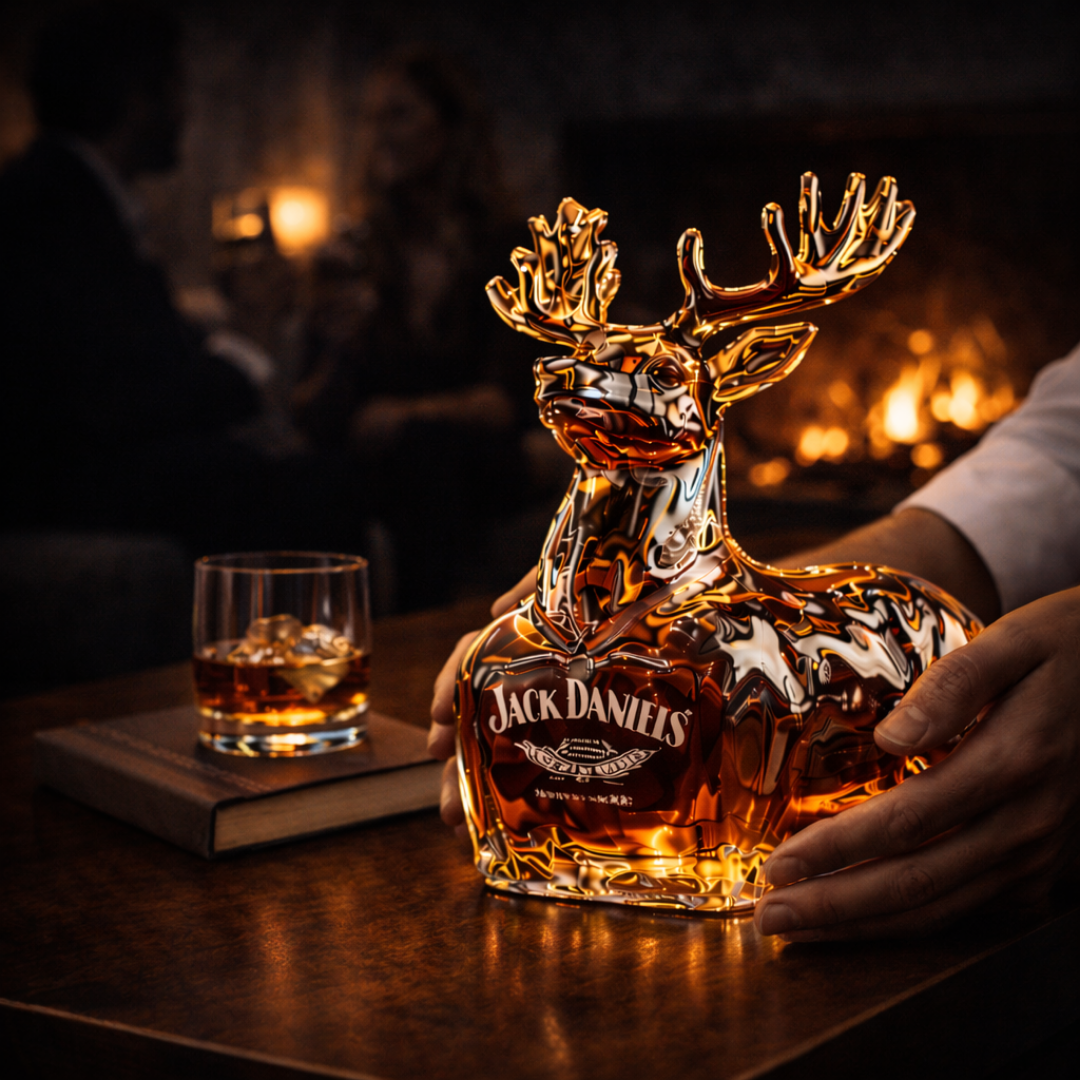 Lahev whiskey Jack Daniel's - Edice Sněhulák