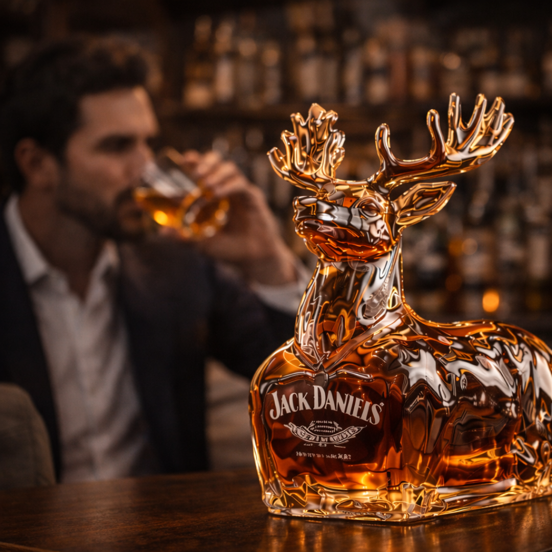 Lahev whiskey Jack Daniel's - Edice Sněhulák