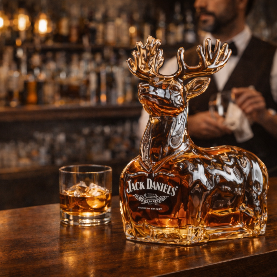 Lahev whiskey Jack Daniel's - Edice Sněhulák
