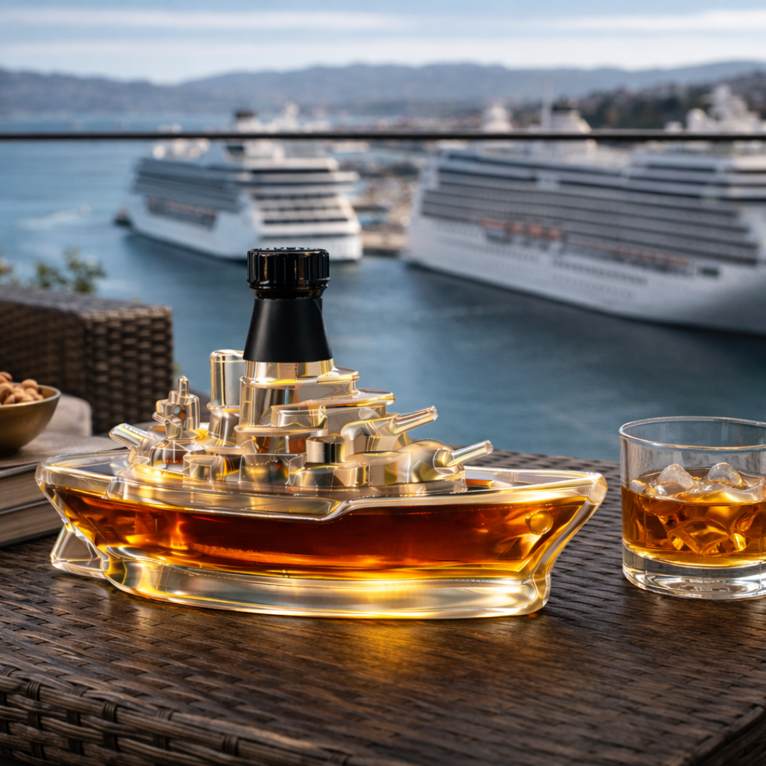 Lahev whiskey - Námořní edice
