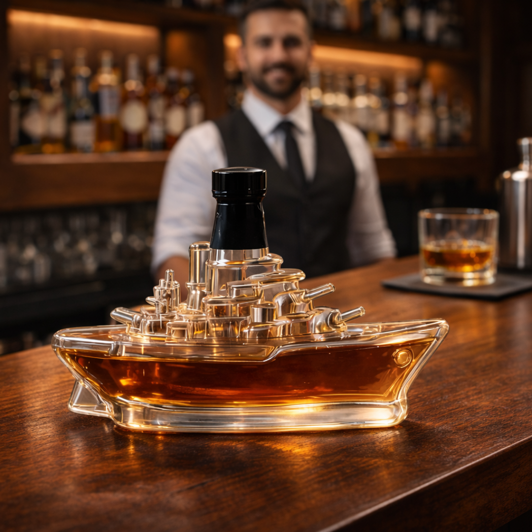 Lahev whiskey - Námořní edice