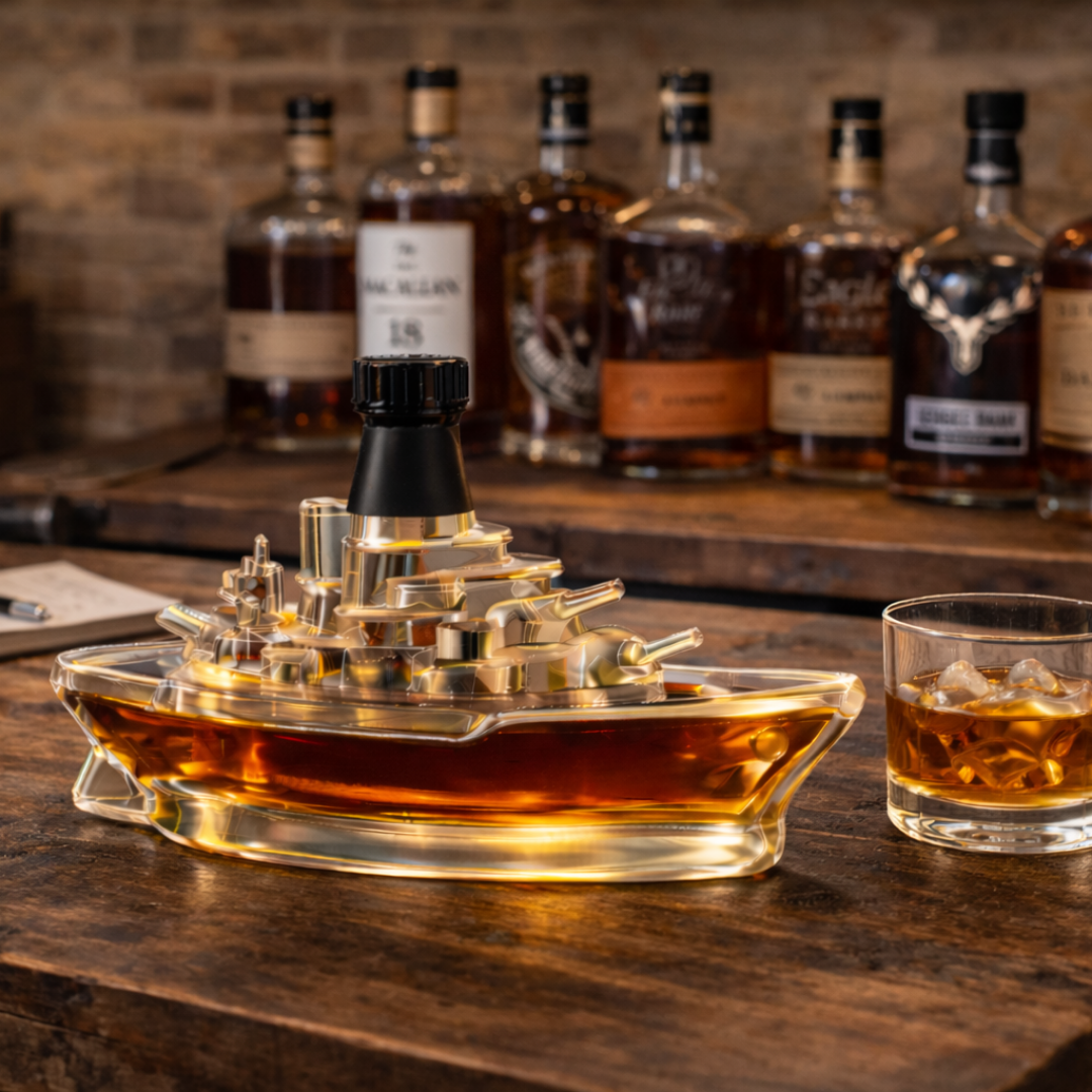 Lahev whiskey - Námořní edice