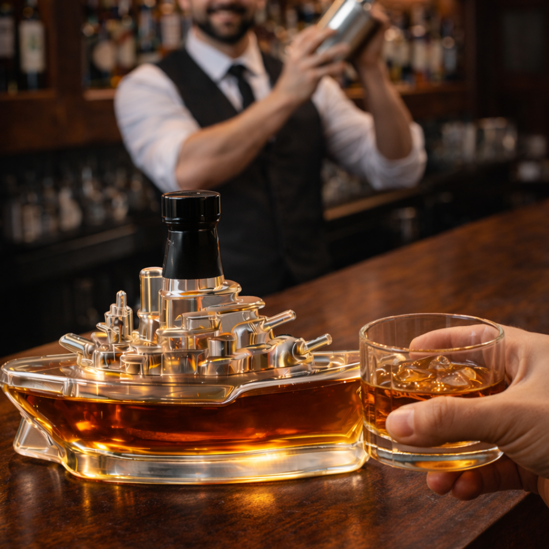 Lahev whiskey - Námořní edice