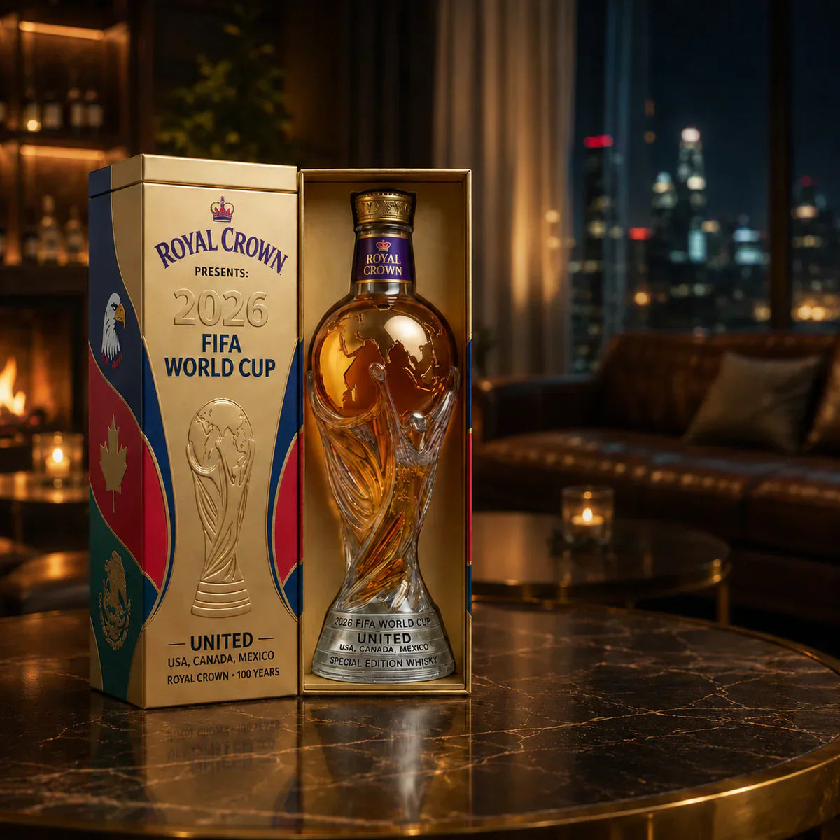 Lahev whisky – Edice Mistrovství světa 2026